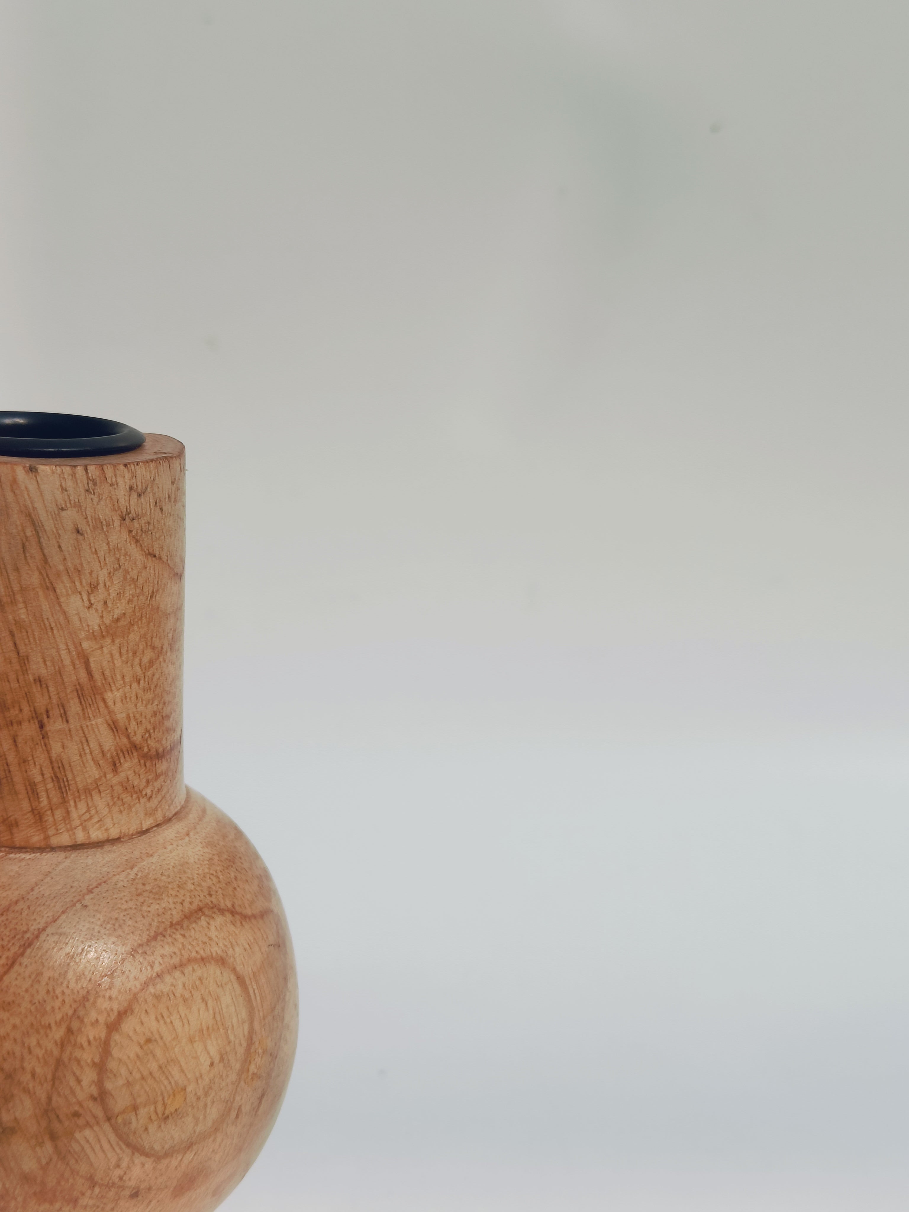Orbit Taper Candle Holder – Handcrafted Wooden Accent