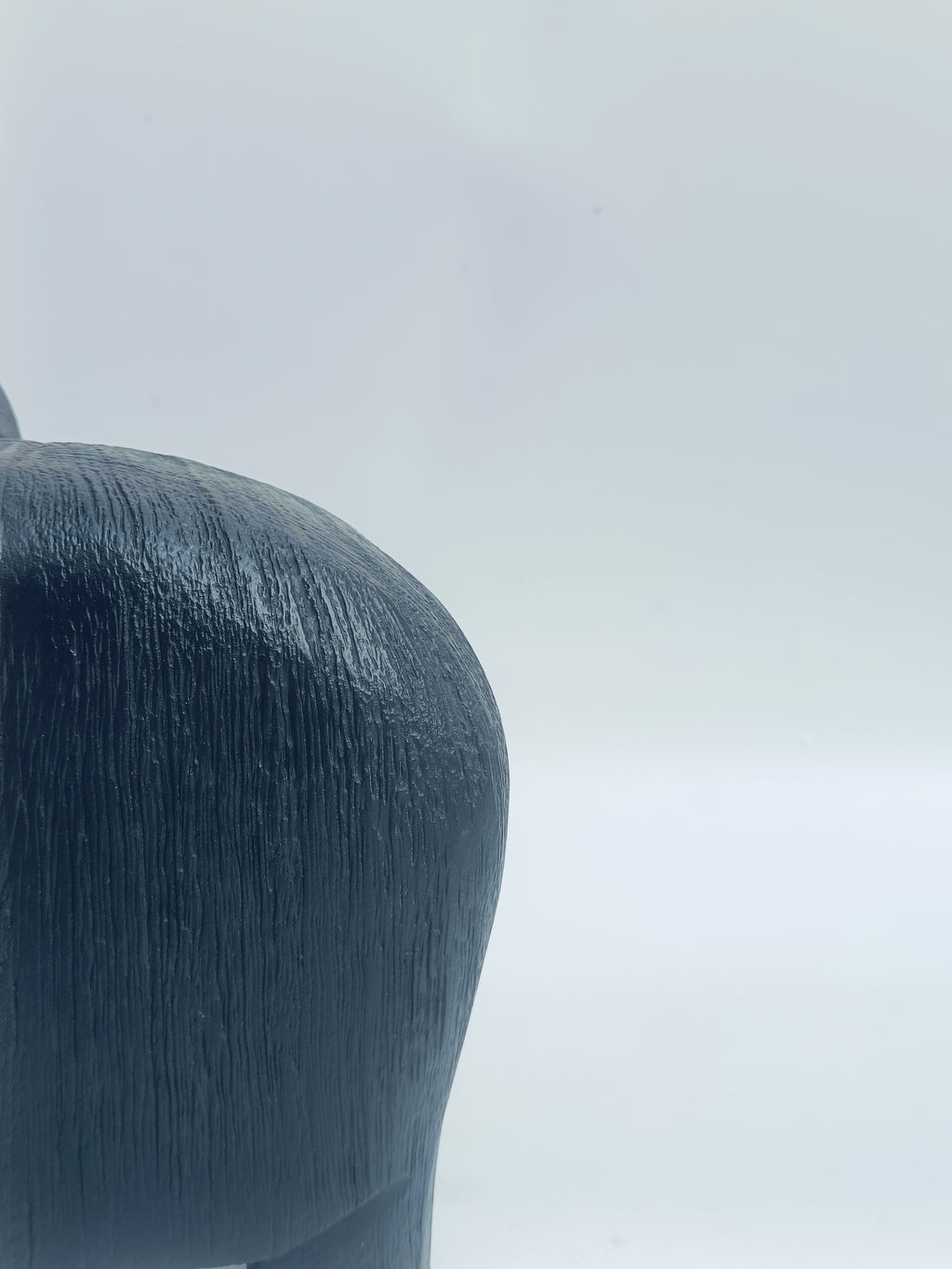 Ebony Grace Wooden Elephant Sculpture