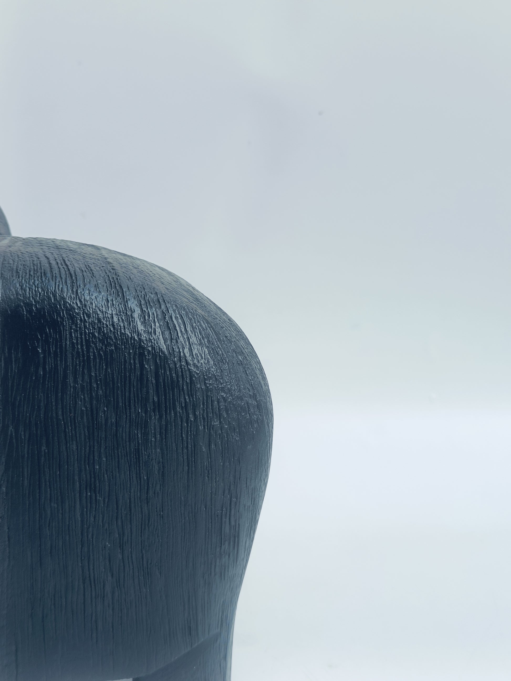 Ebony Grace Wooden Elephant Sculpture
