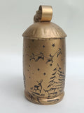 Reindeer Scene Bell