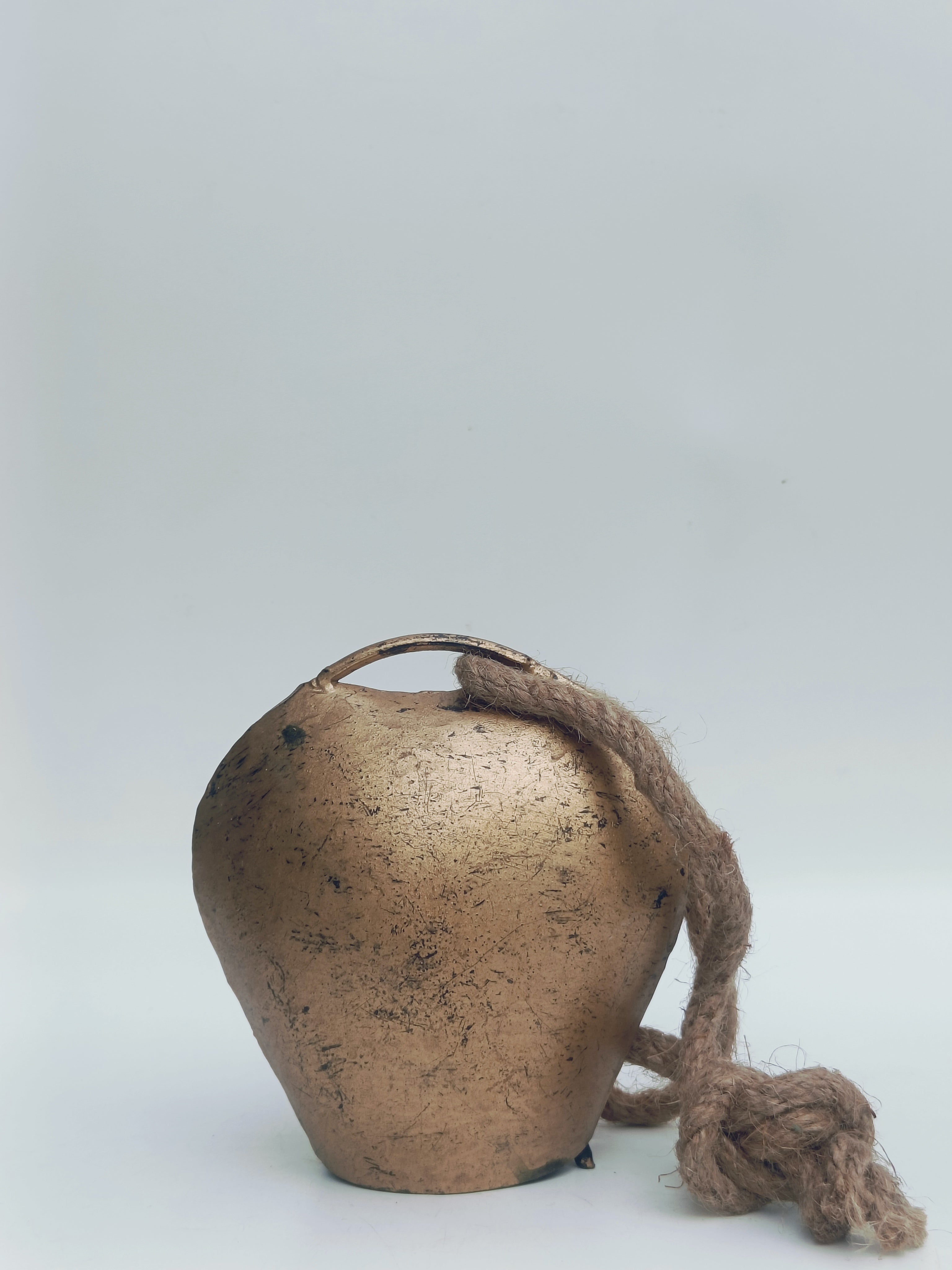 Antique Brass Temple Bell