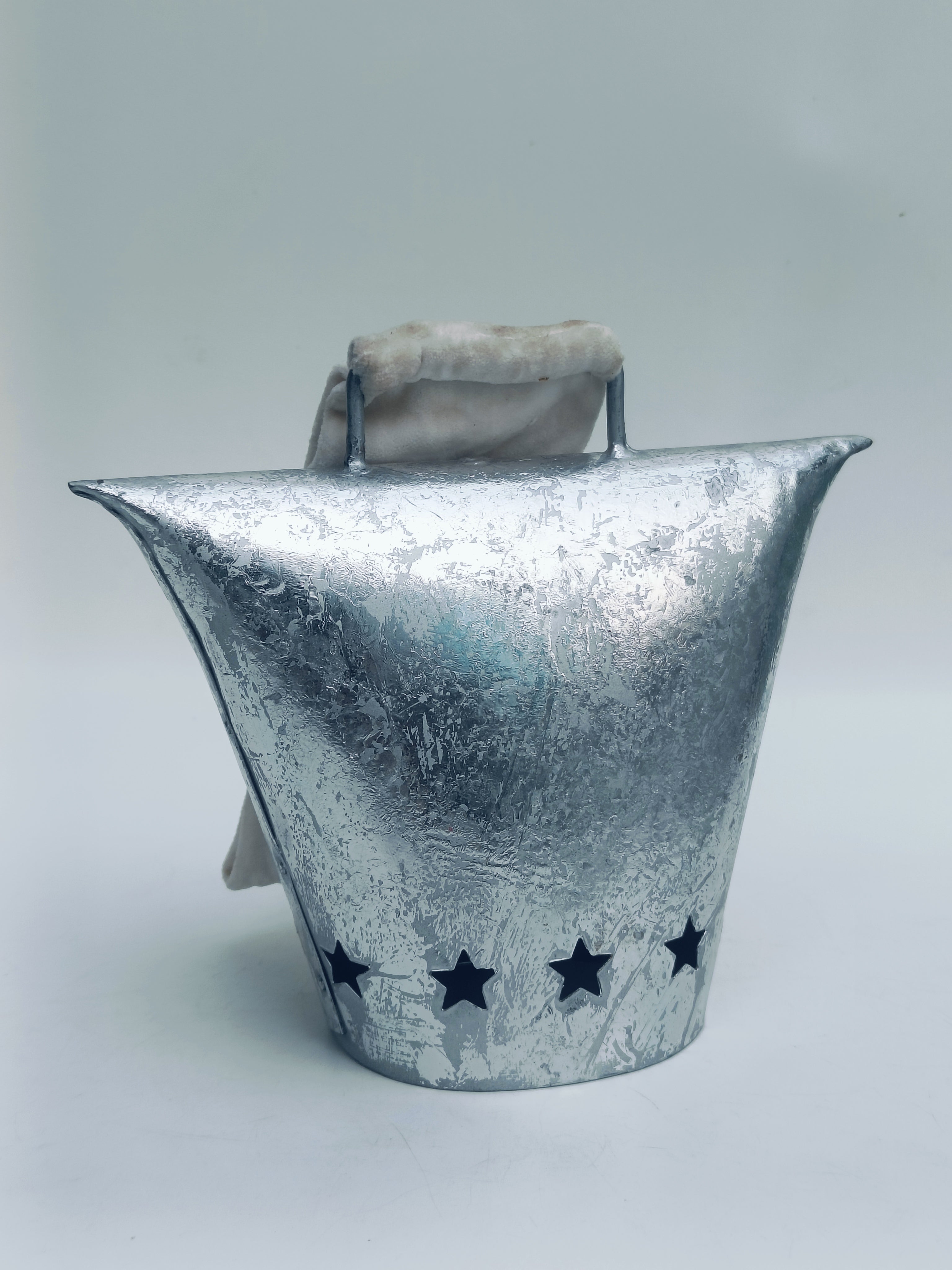 Wide Silver Star Bell