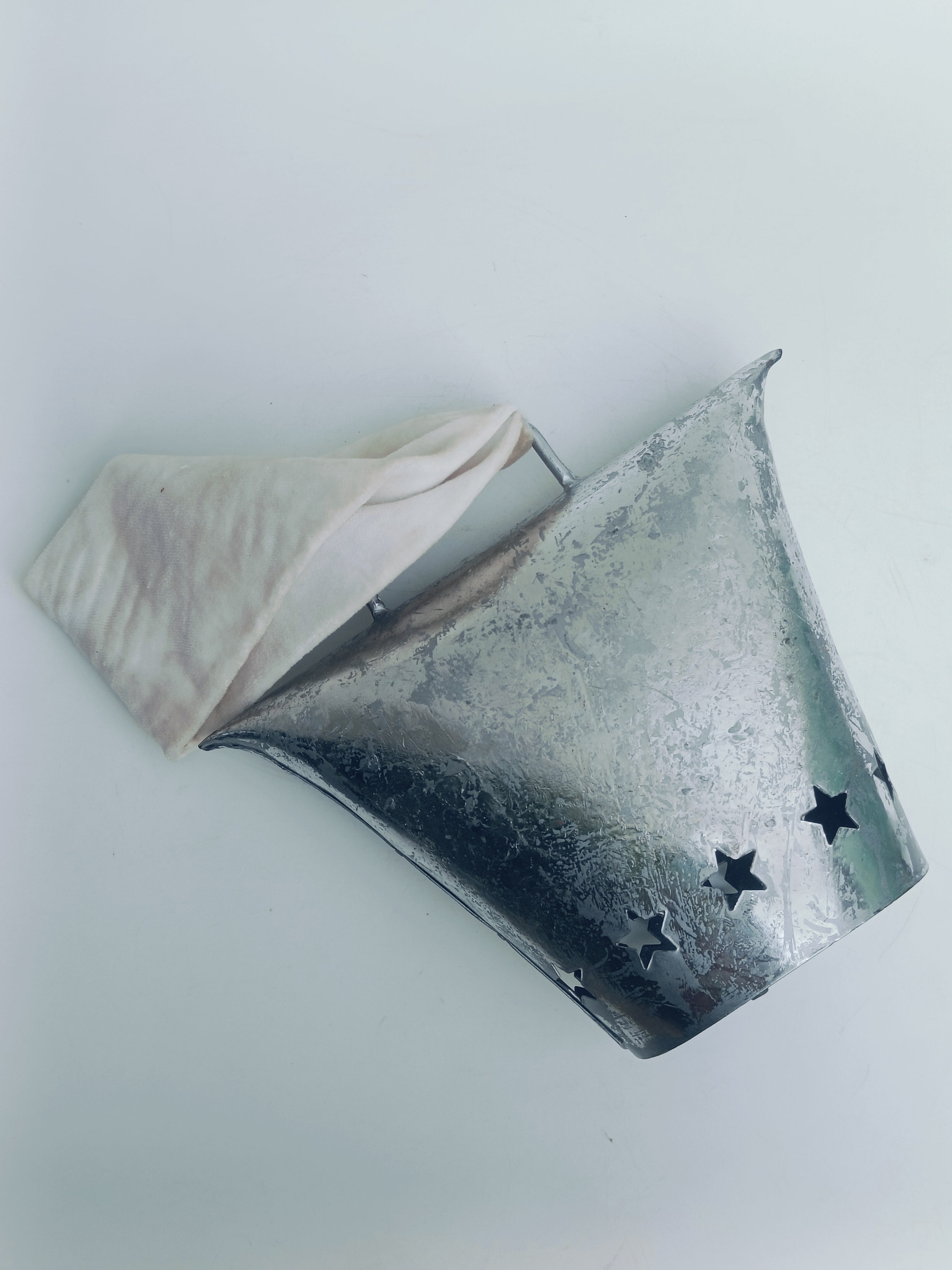 Wide Silver Star Bell