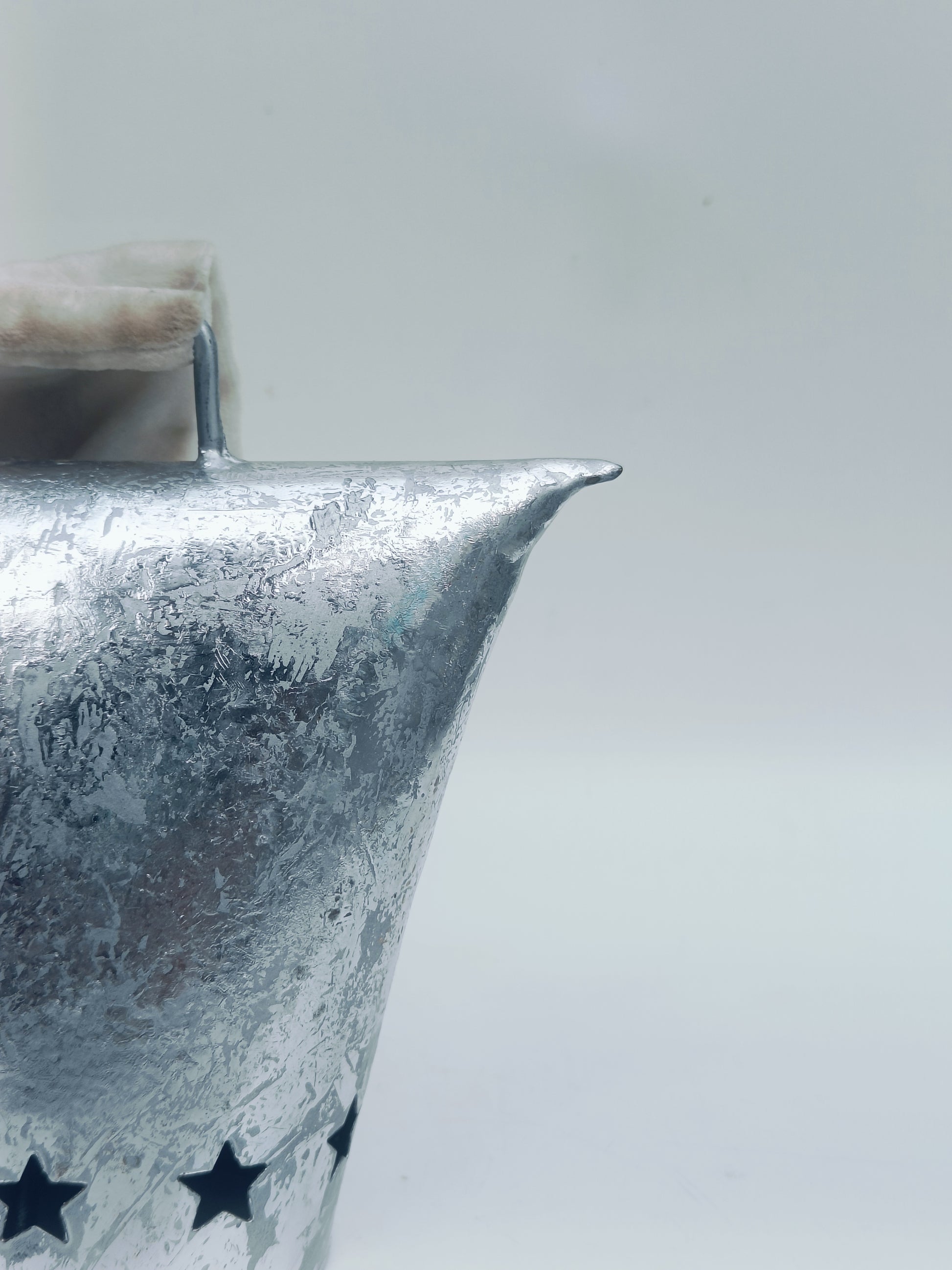 Wide Silver Star Bell