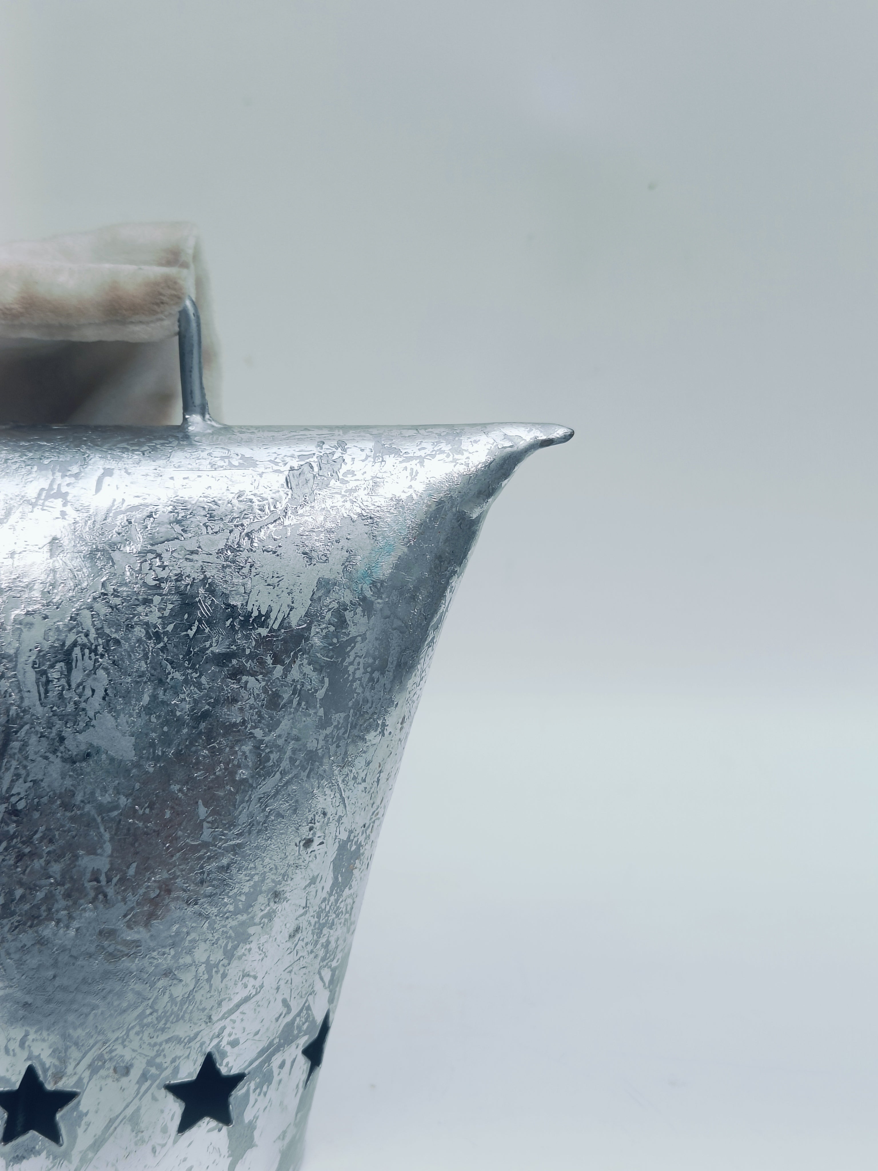 Wide Silver Star Bell