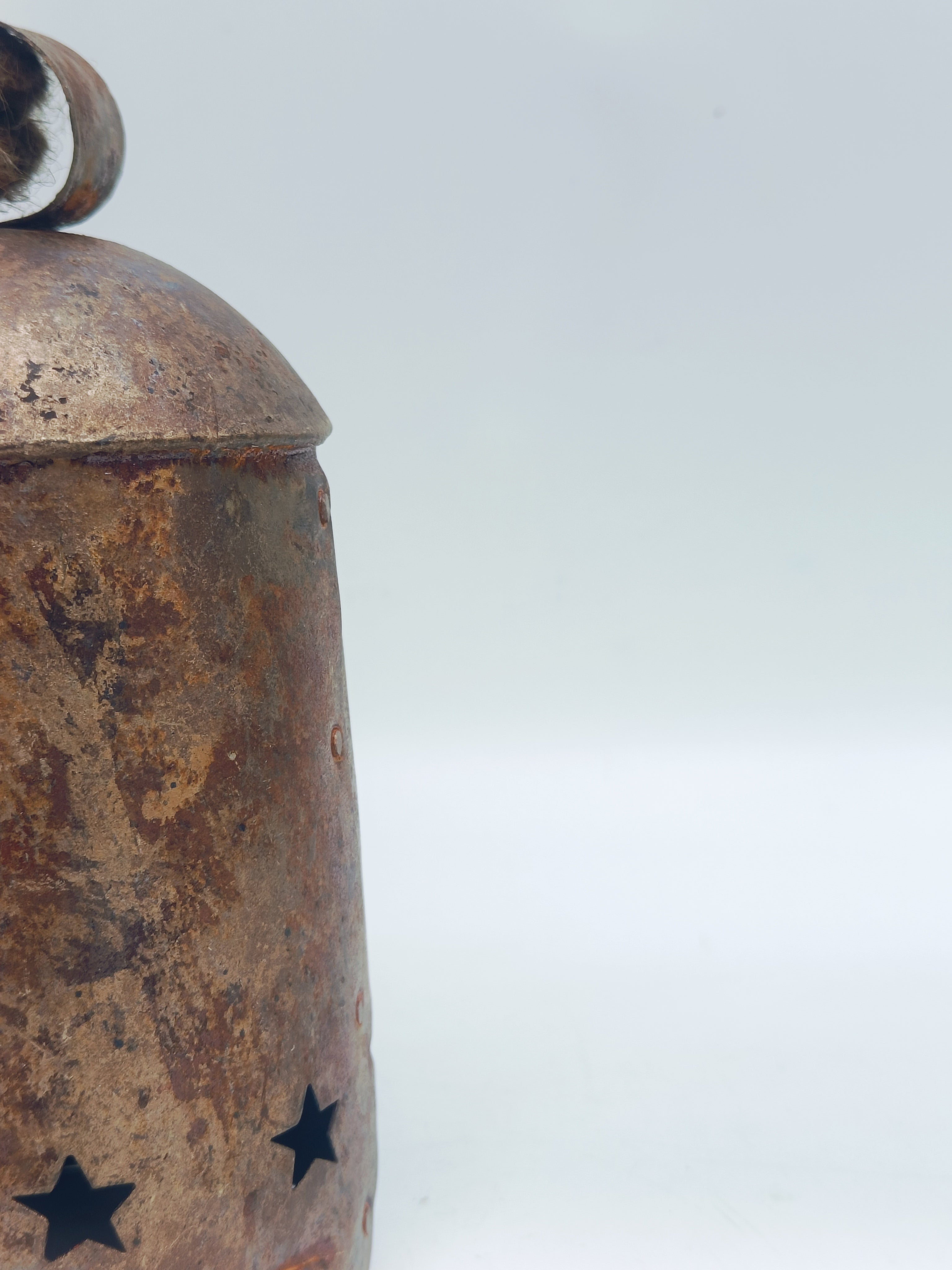 Vintage Star-Cut Metal Bell