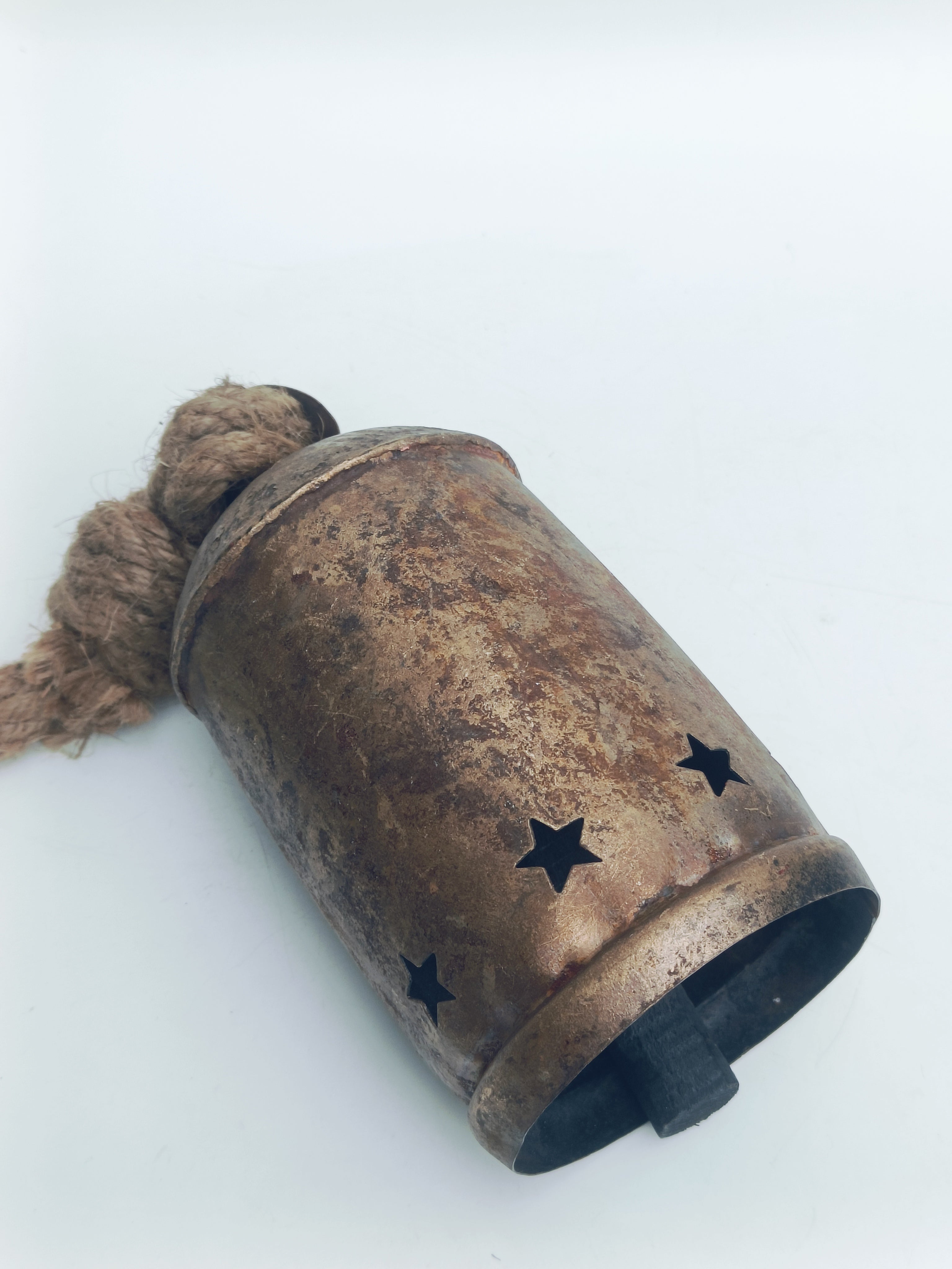 Vintage Star-Cut Metal Bell