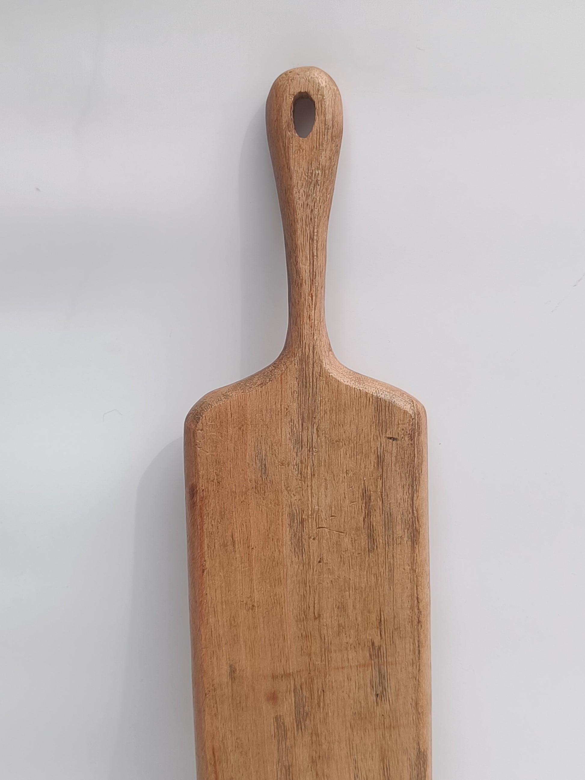 Handcrafted Wooden Charcuterie & Serving Board – Long Paddle Design