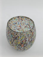 Mosaic Glass Candle Holder