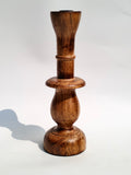 Classic Curved Wooden Candle Holder