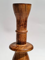 Classic Curved Wooden Candle Holder