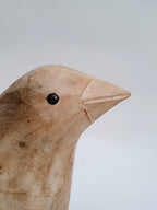 Wooden Bird Sculpture