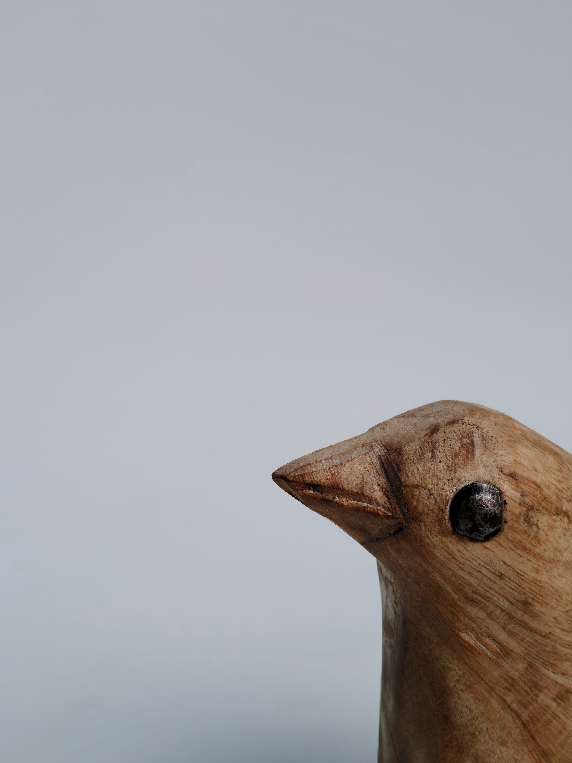 Mini Handcrafted Wooden Bird Sculpture