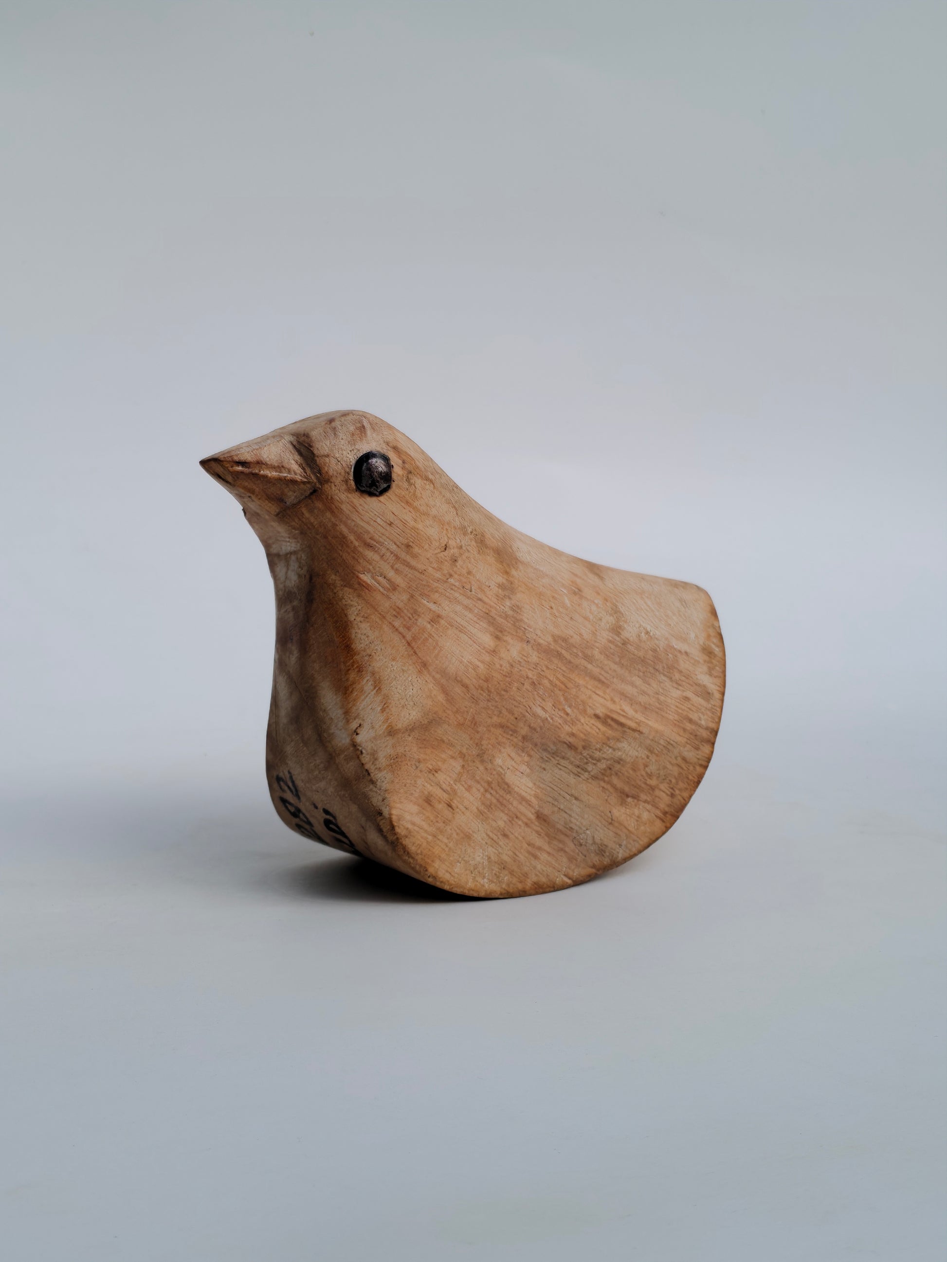 Mini Handcrafted Wooden Bird Sculpture