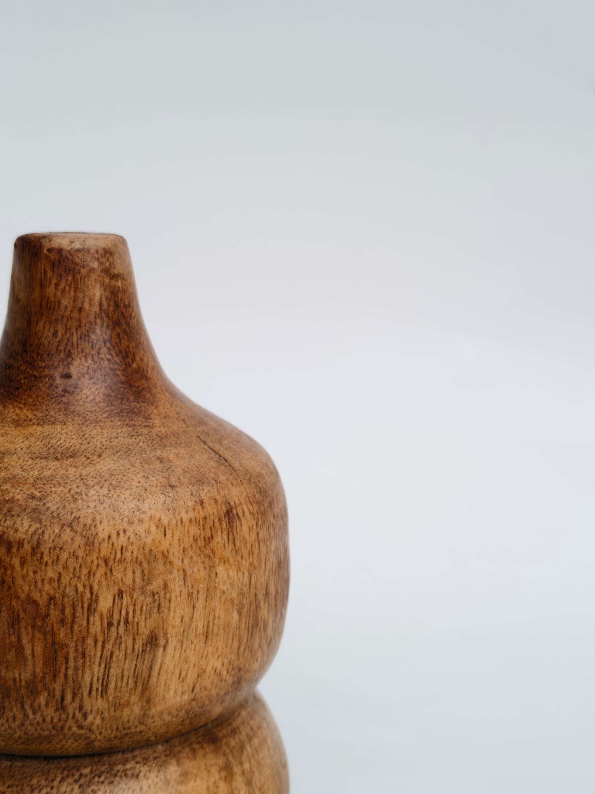 Hand-Turned Wooden Incense Stick Holder / Agarbati Stand