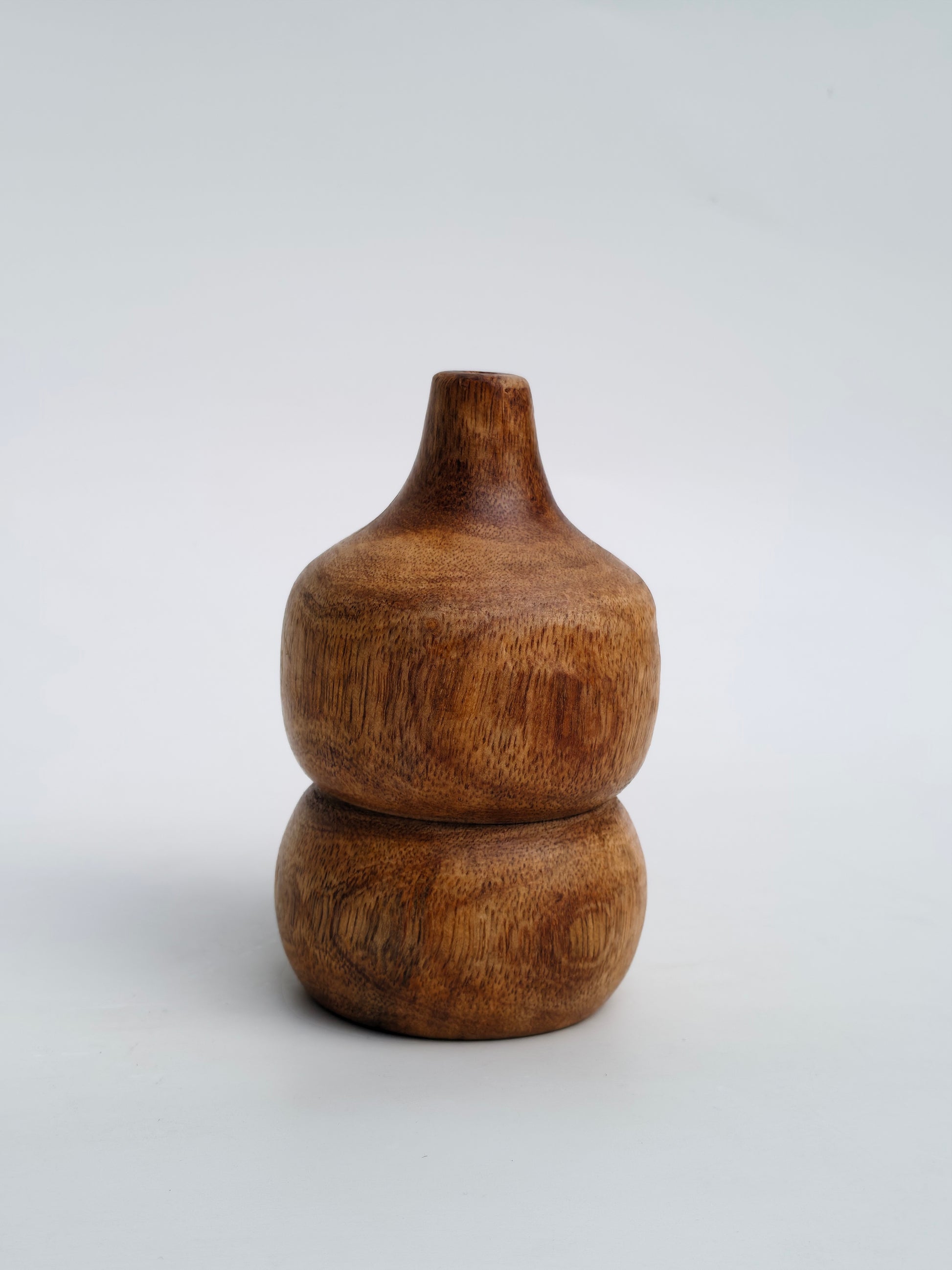 Hand-Turned Wooden Incense Stick Holder / Agarbati Stand