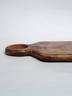 Rustic Wooden Charcuterie & Serving Board with Dual Handles