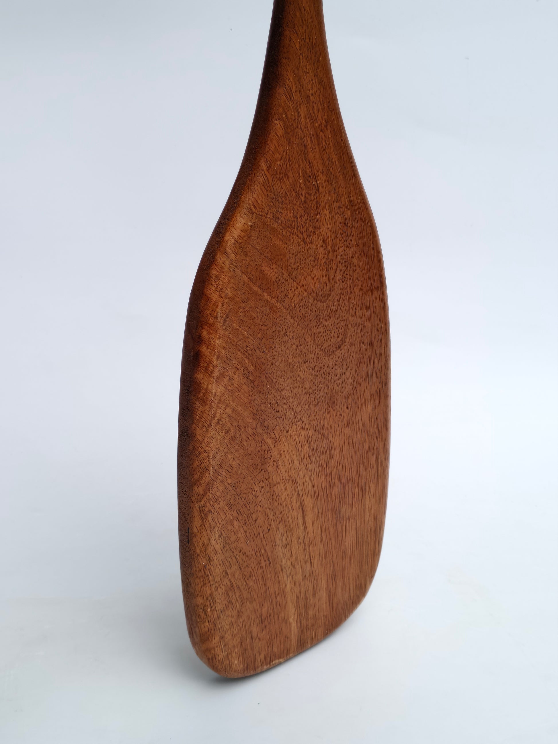 Handcrafted Wooden Serving Paddle Board with Rope Handle