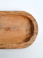 Wooden Oval Platter Tray