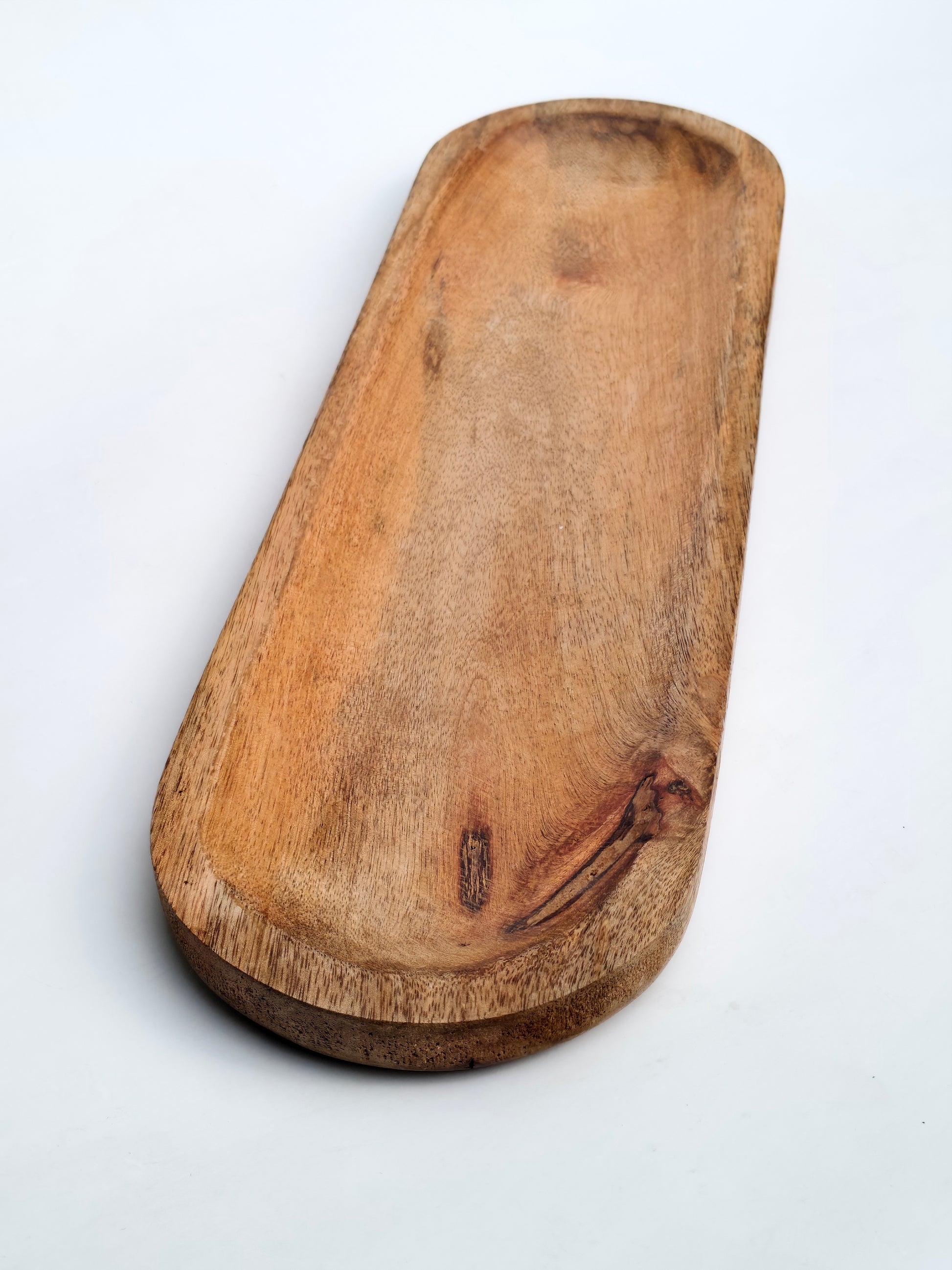 Handcrafted Wooden Oval Platter Tray