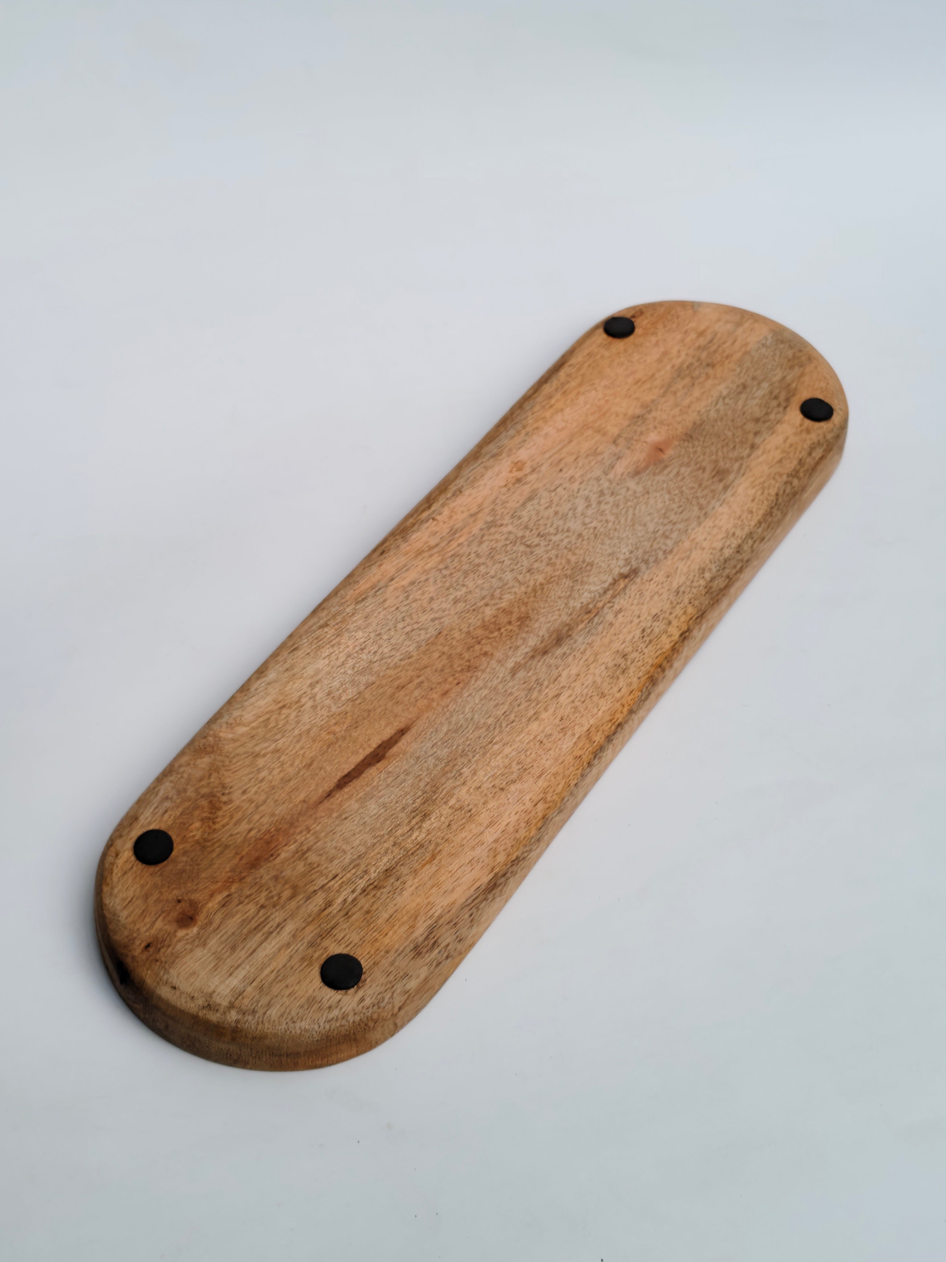 Wooden Oval Platter Tray