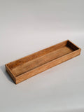 Handcrafted Minimalist Wooden Rectangular Tray