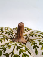 Embroidered Decorative Pumpkin