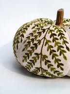 Embroidered Decorative Pumpkin