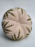 Embroidered Decorative Pumpkin