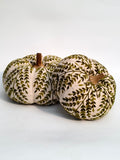 Embroidered Decorative Pumpkin