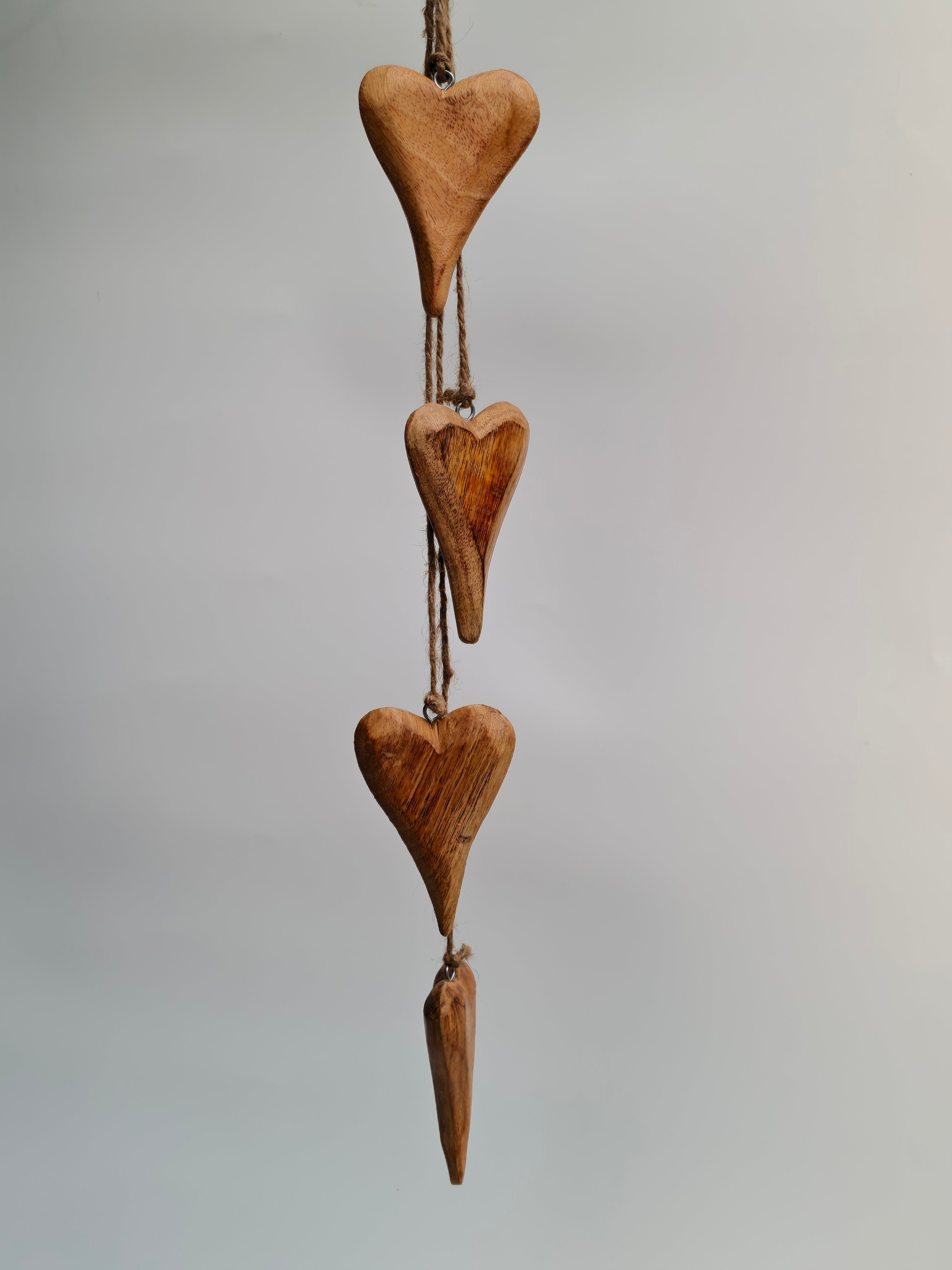 Wooden Heart Hanging