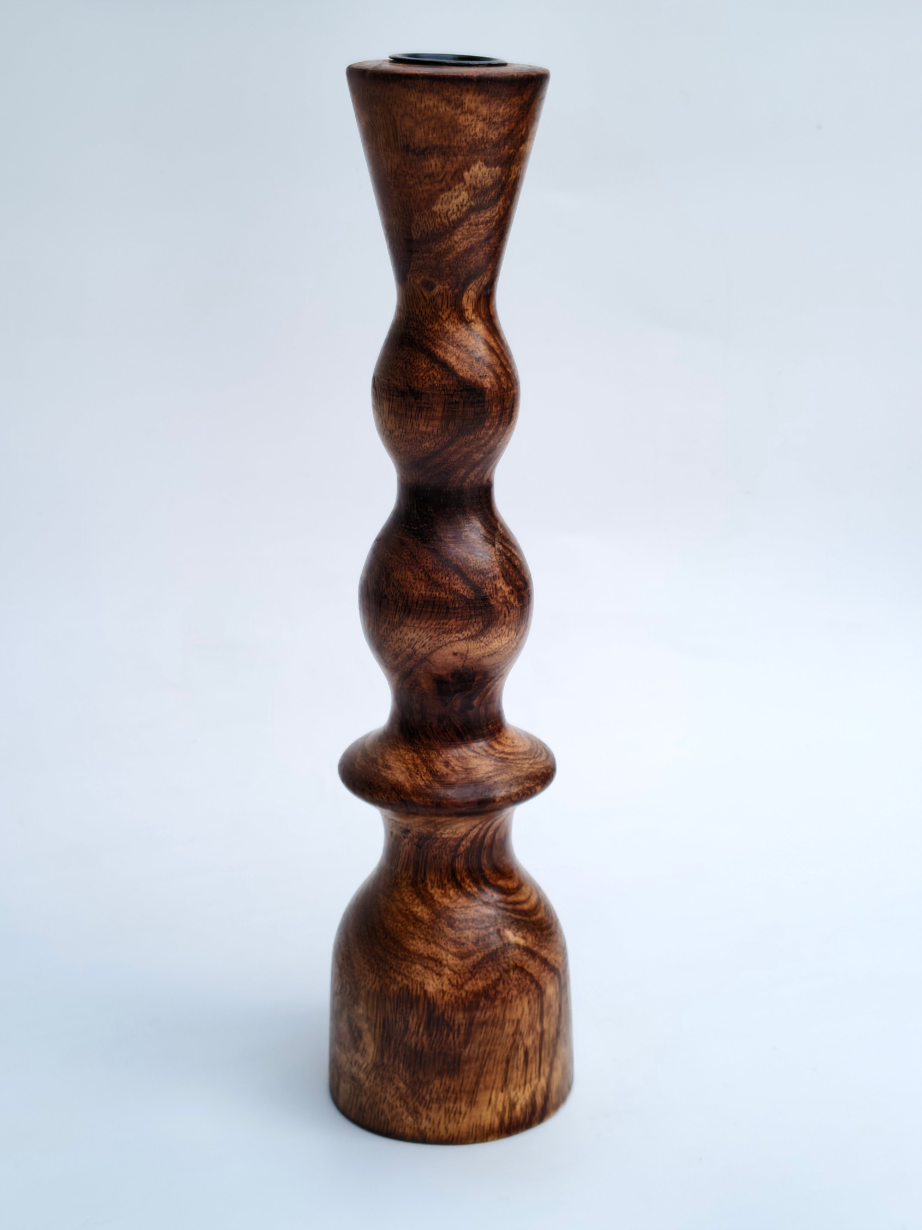 Handcrafted Wooden Taper Candle Holder