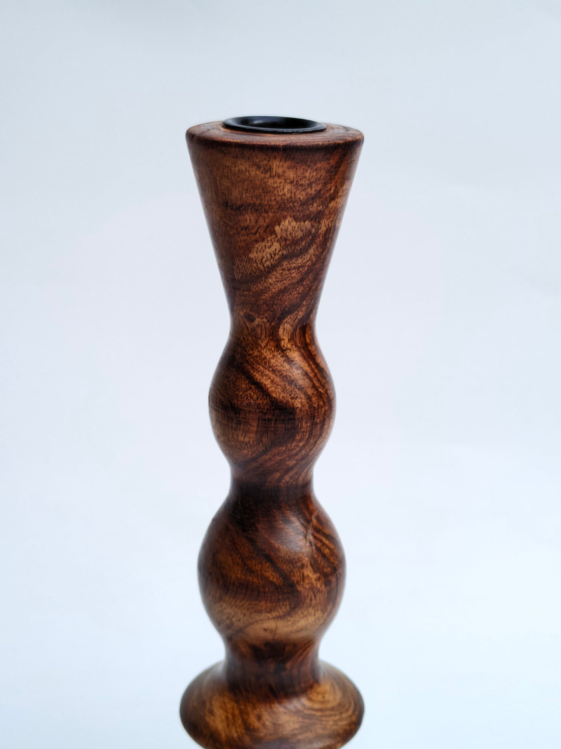 Handcrafted Wooden Taper Candle Holder