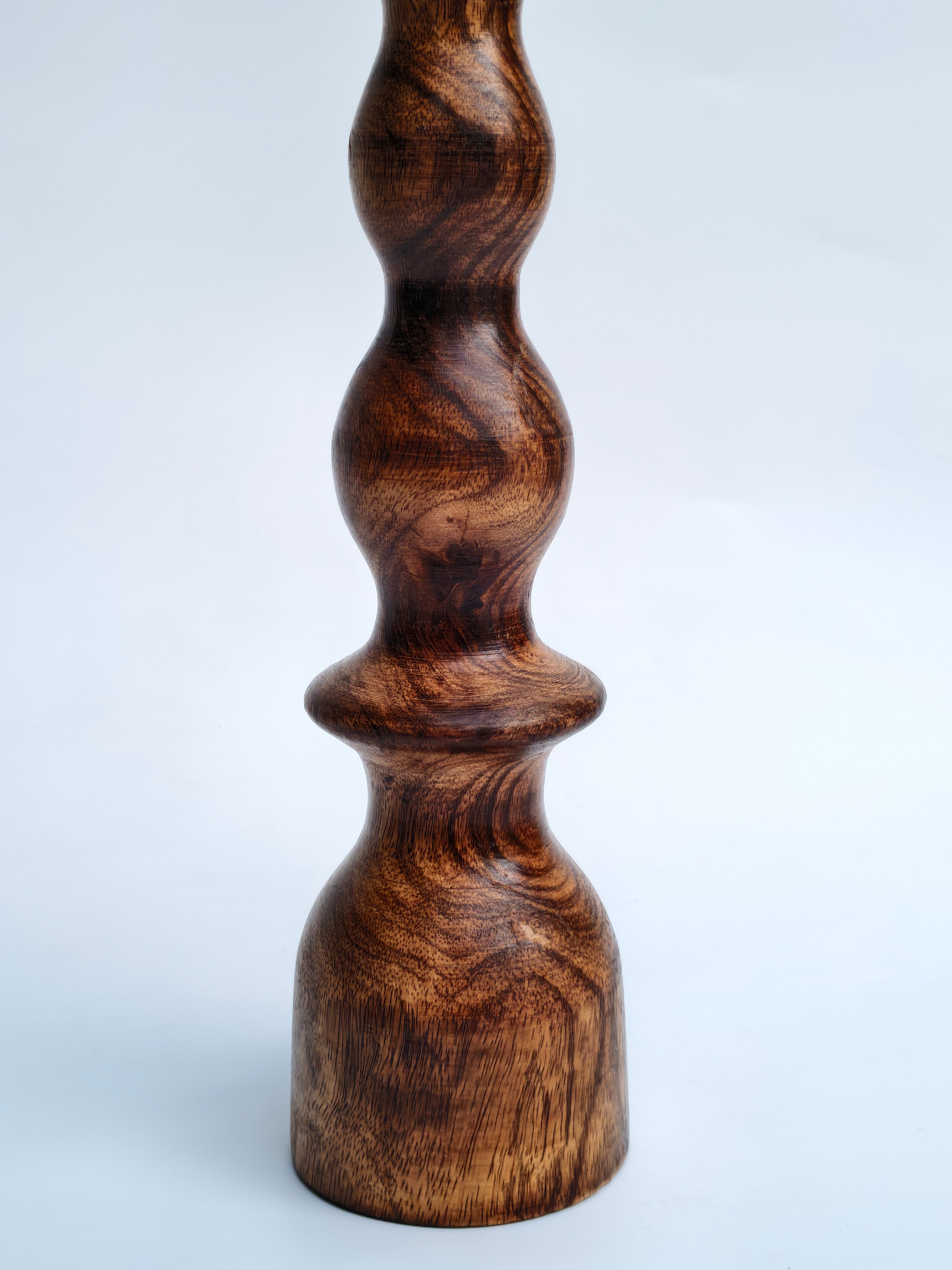 Handcrafted Wooden Taper Candle Holder