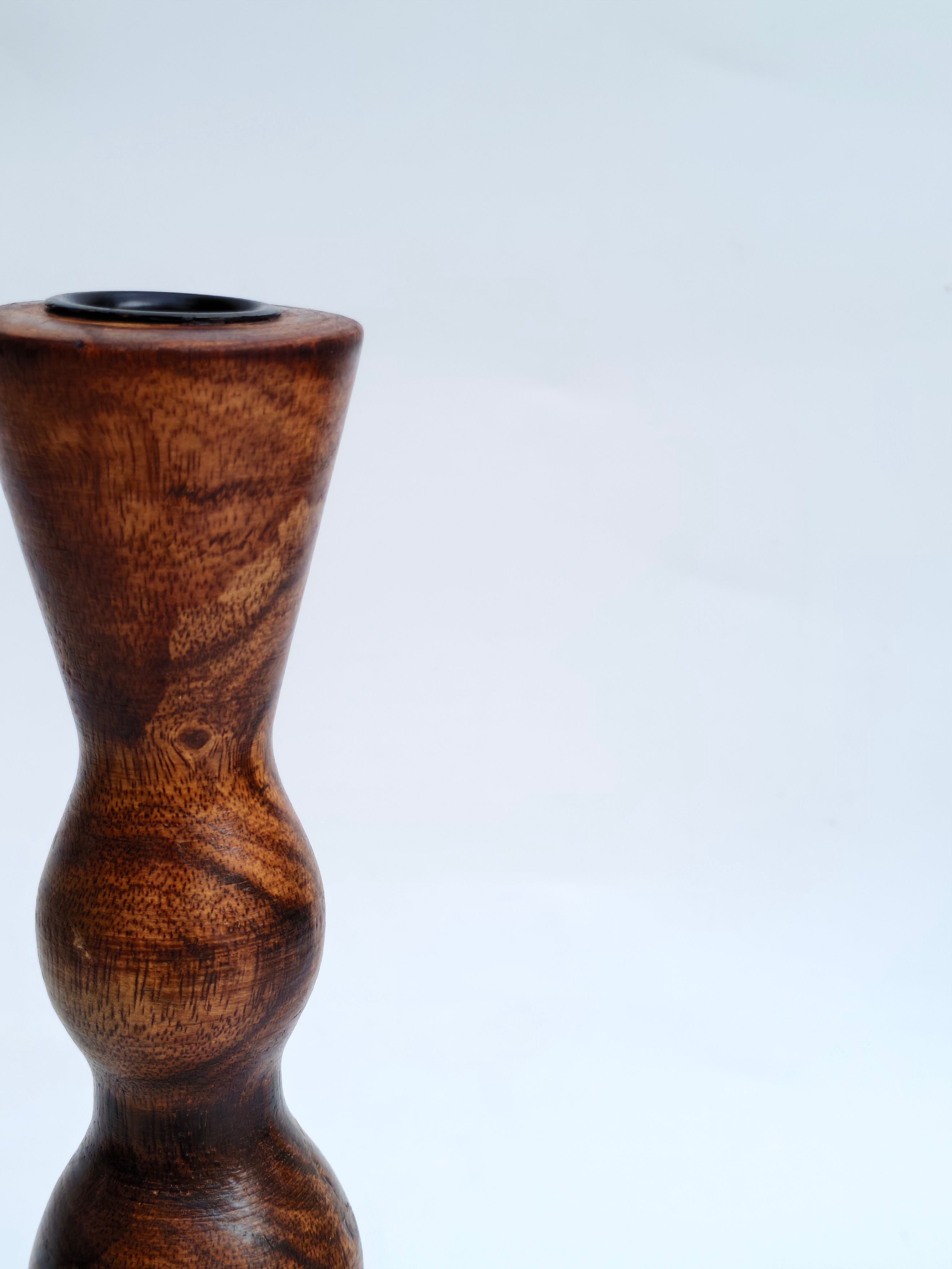 Handcrafted Wooden Taper Candle Holder