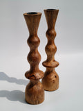 Natural Wood Candle Holder