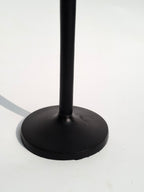 Urban Elegance Black Cast Iron Candlestick Holder