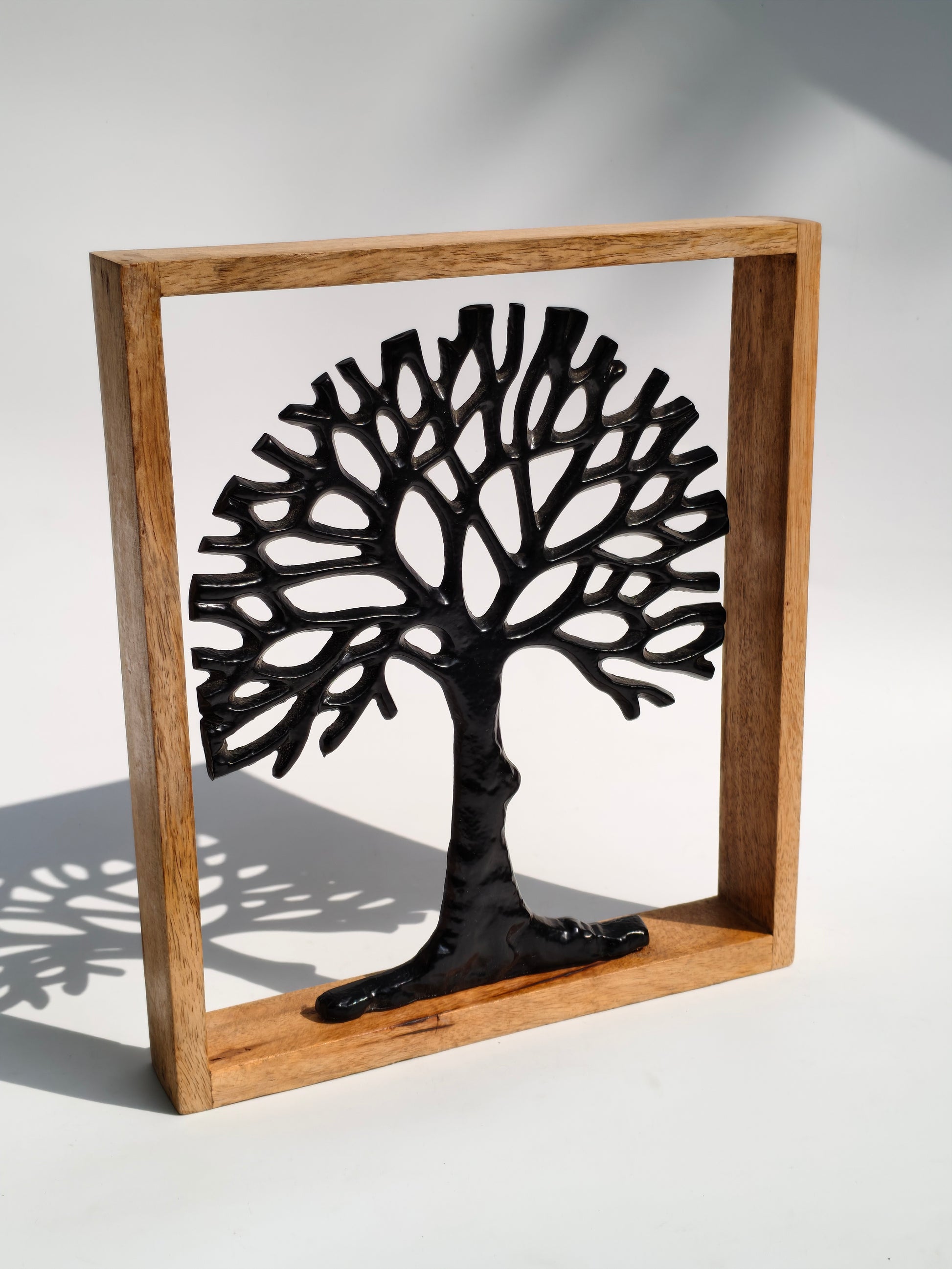 Handcrafted Tree of Life Wooden Frame Décor