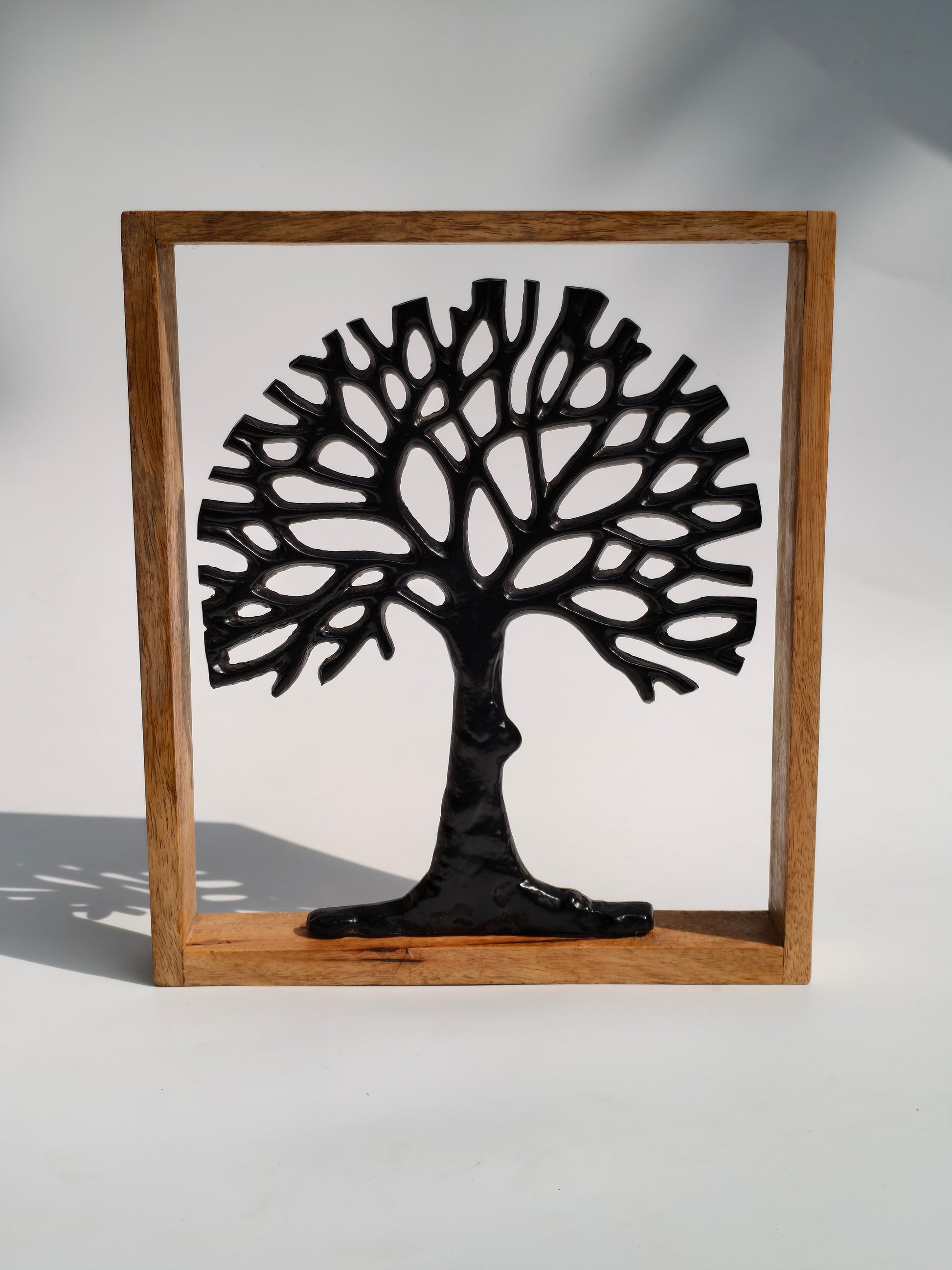 Handcrafted Tree of Life Wooden Frame Décor