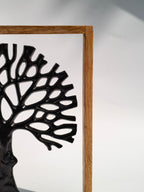 Handcrafted Tree of Life Wooden Frame Décor