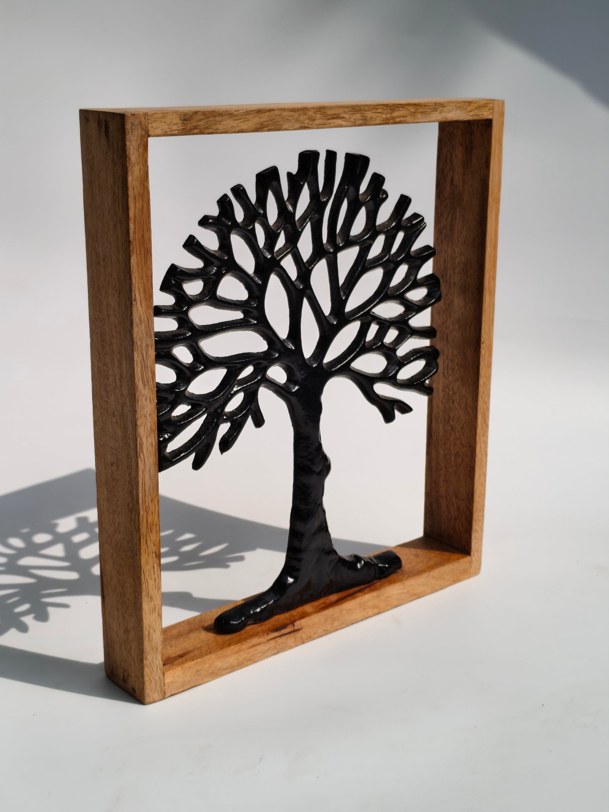Handcrafted Tree of Life Wooden Frame Décor
