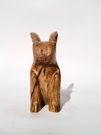 Wooden Sitting Bunny