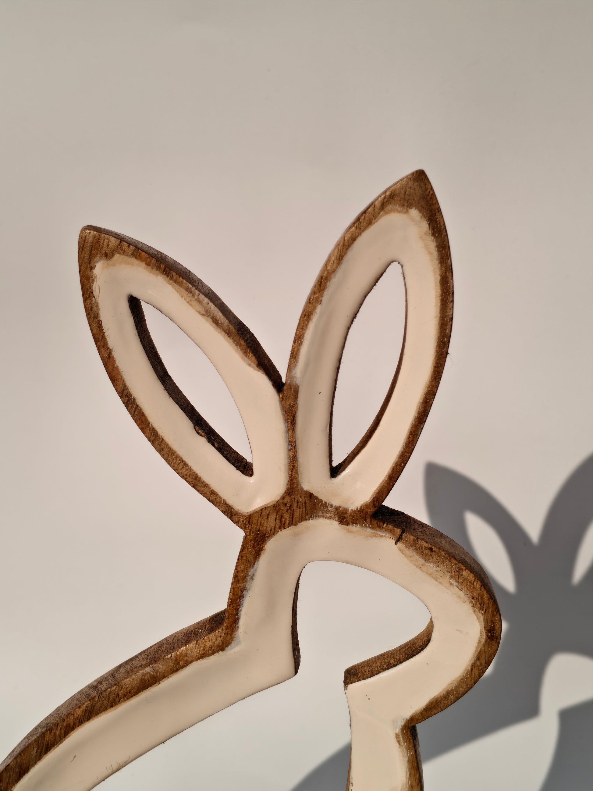 Handcrafted Wooden Bunny Décor