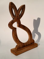 Wooden Bunny Décor