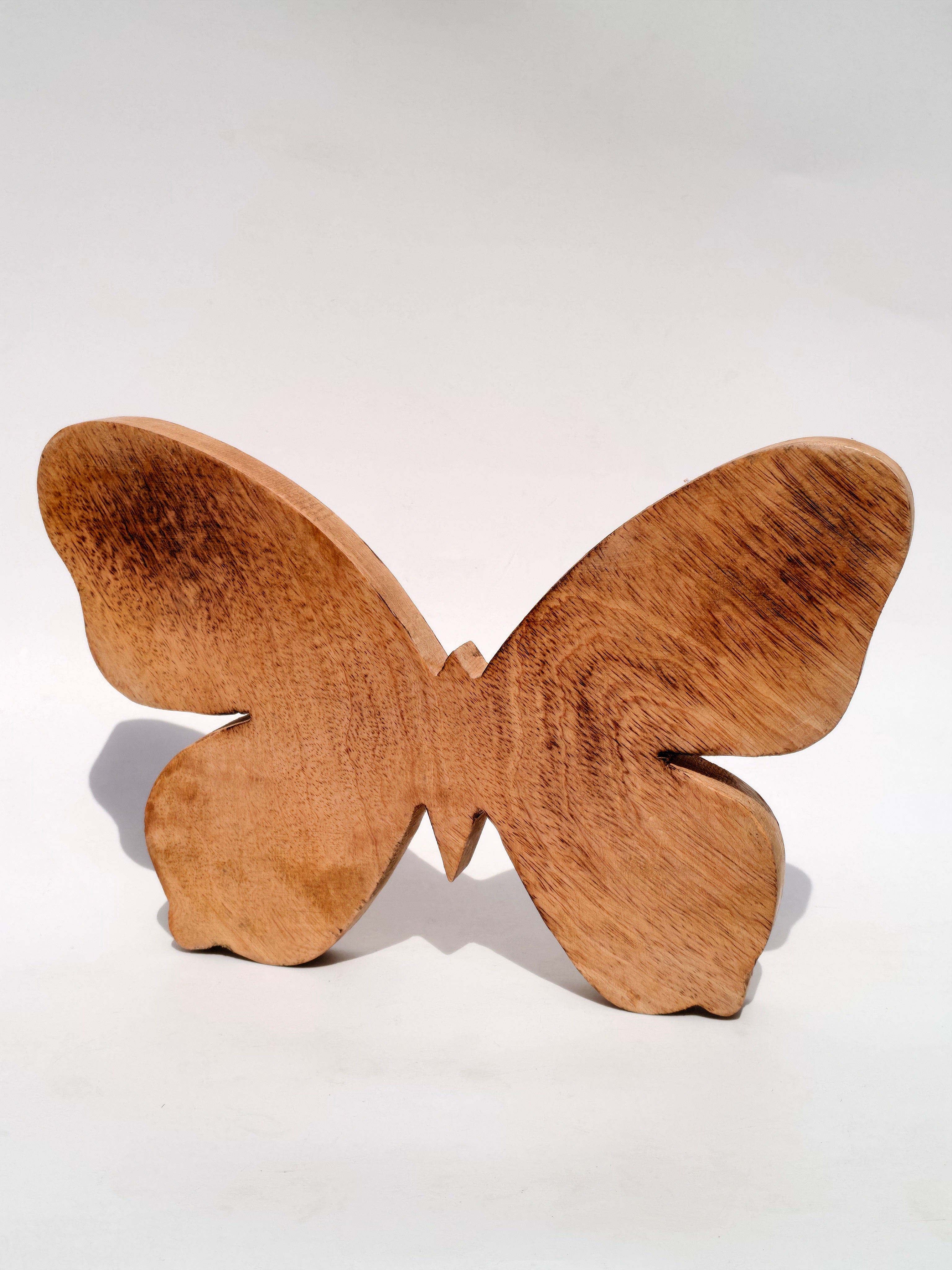Handcrafted Wooden Butterfly Wall Art & Tabletop Decor
