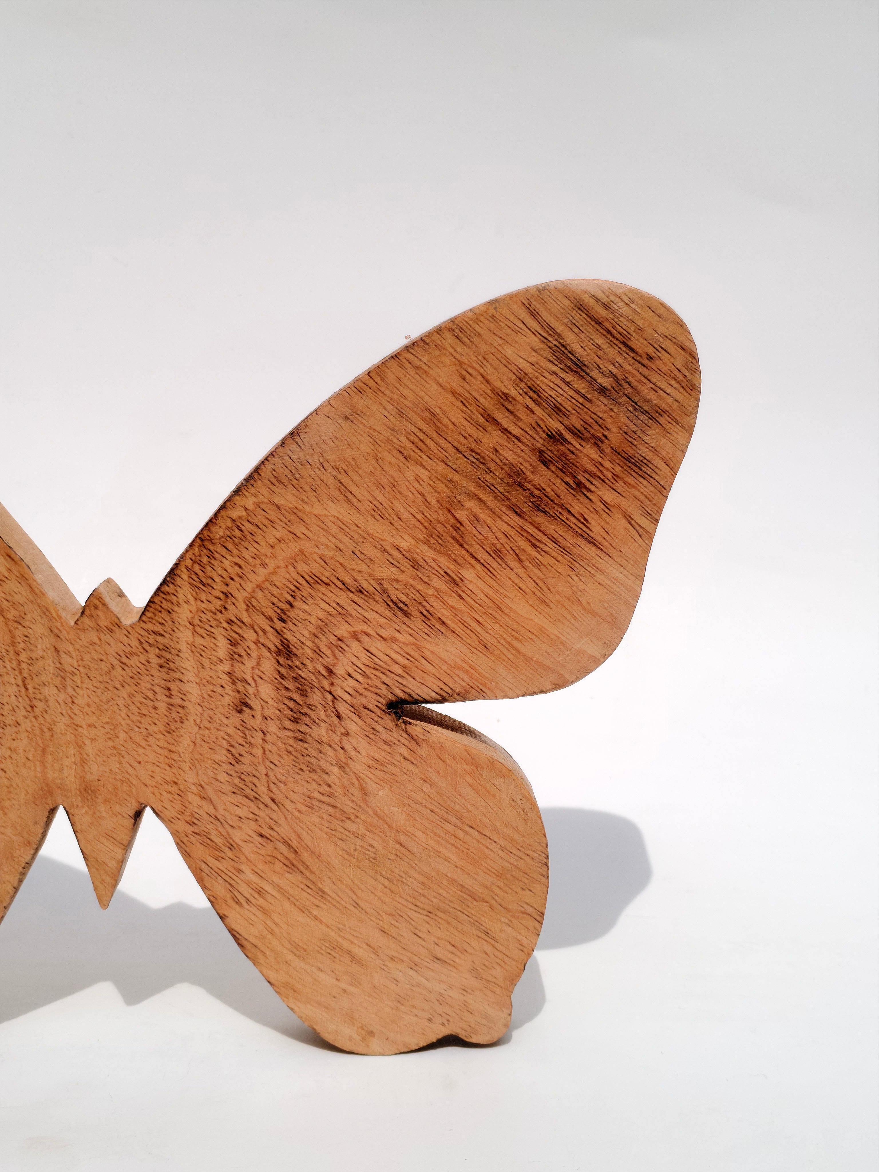 Handcrafted Wooden Butterfly Wall Art & Tabletop Decor