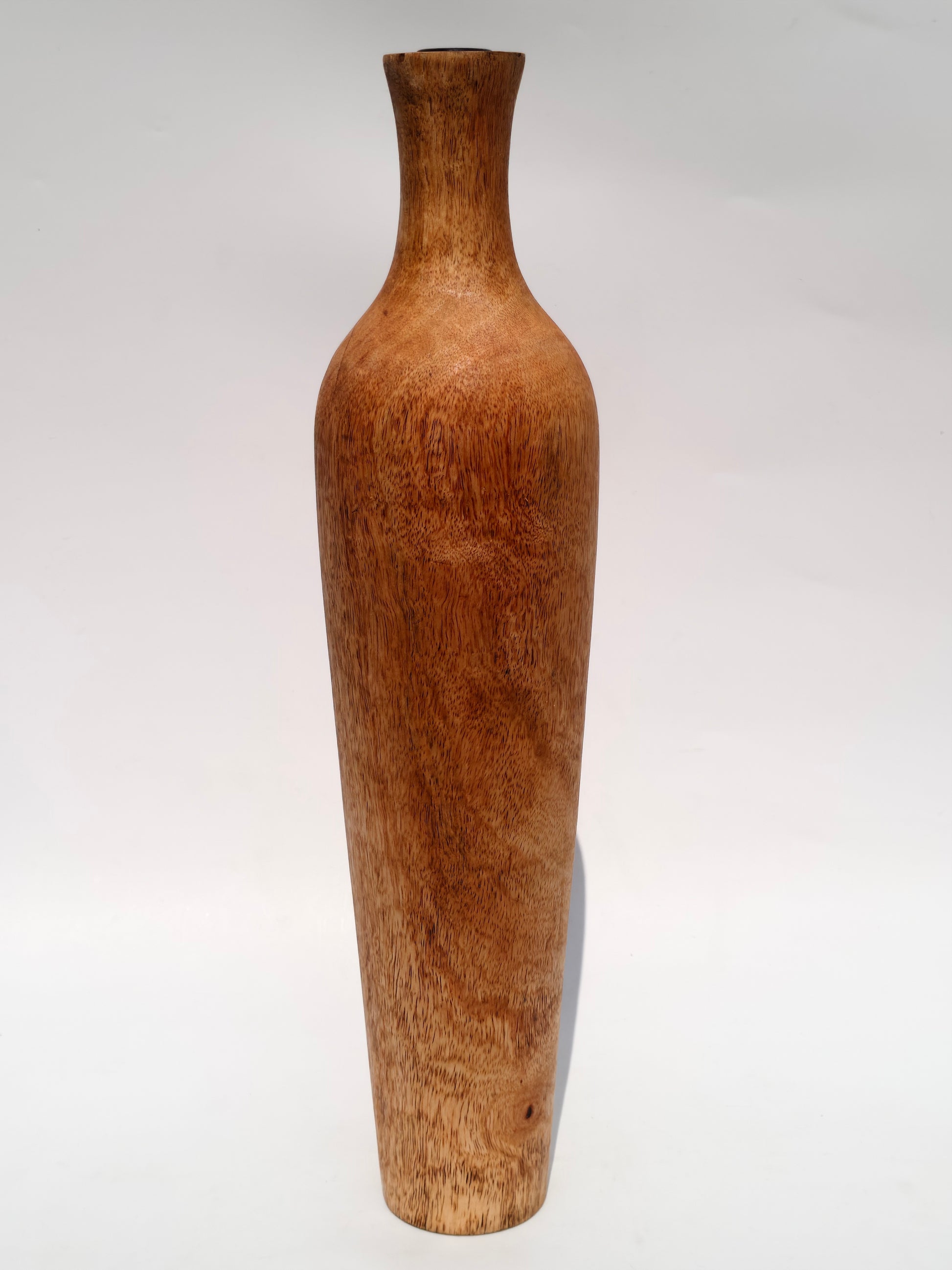 Handcrafted Wooden Floor Candle Stand for Home Decor