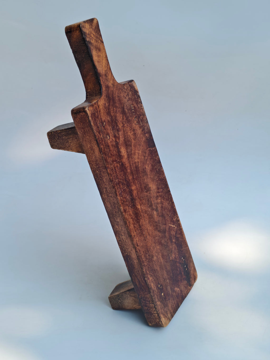 Rustic Wooden Serving & Charcuterie Board with Handle