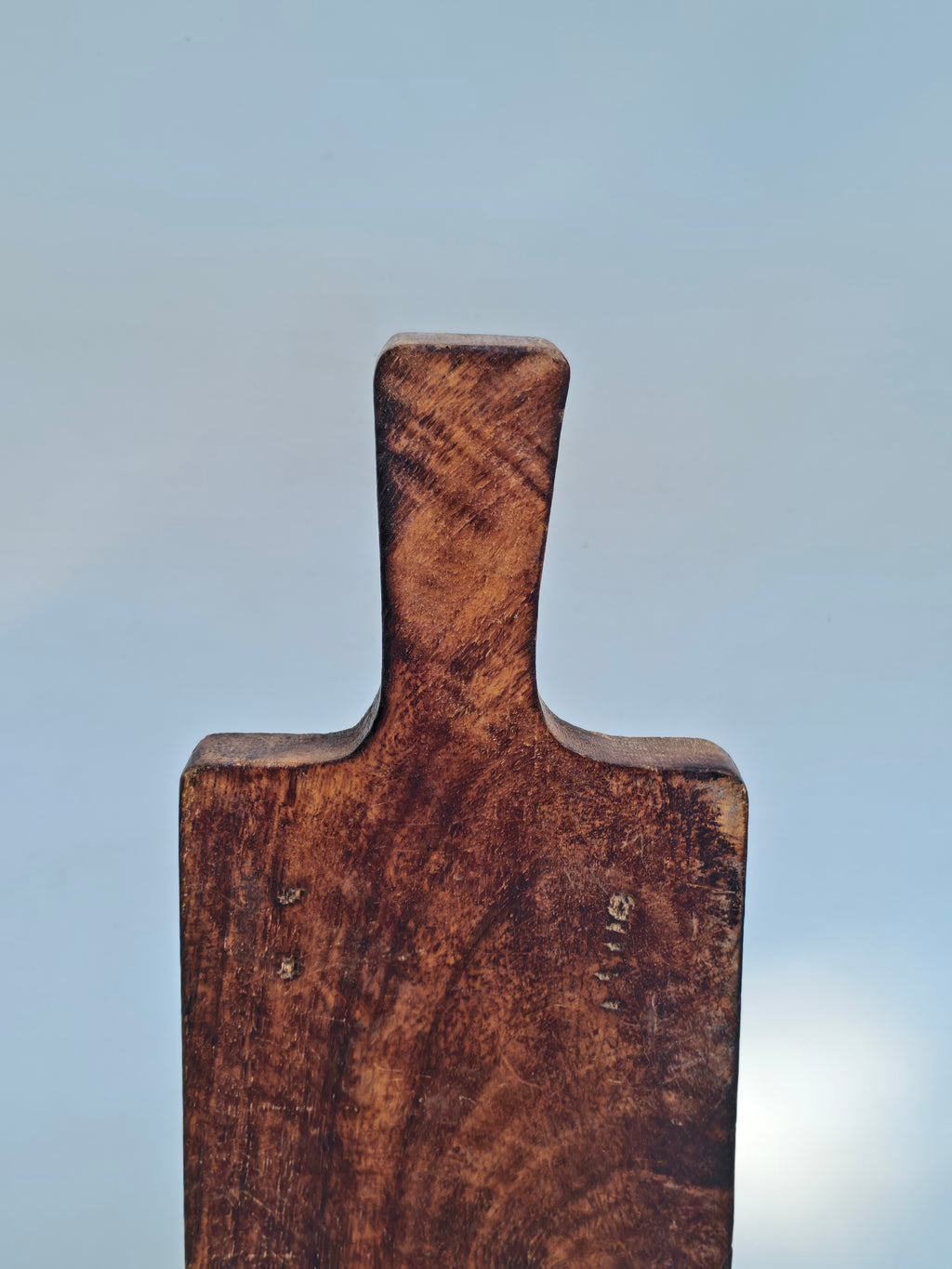 Rustic Wooden Serving & Charcuterie Board with Handle