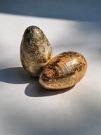 Antique Gold Leaf Easter Eggs – Set of 8 | Luxe Festive Décor